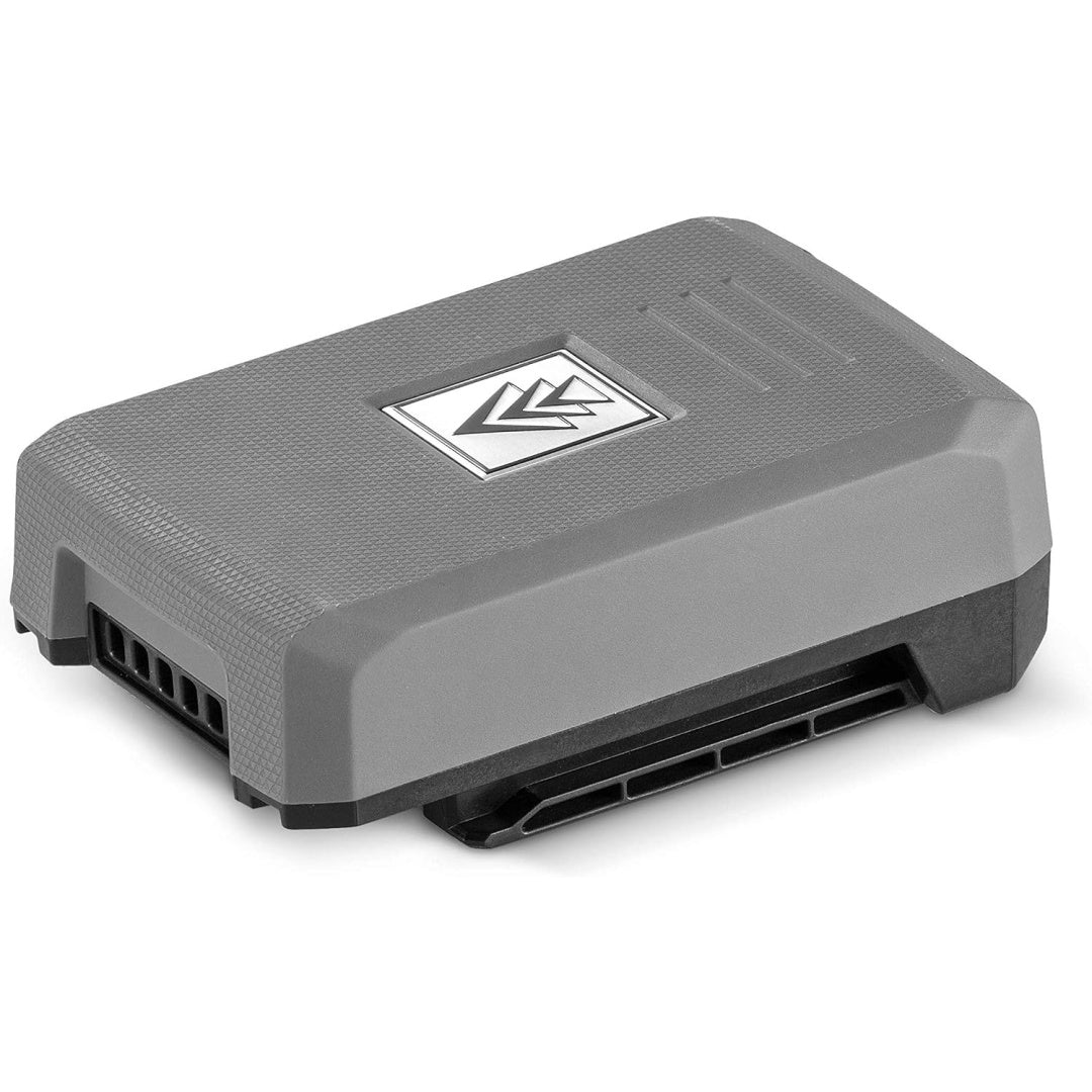 Accumulateur rechargeable avec une alimentation de l'appareil compatible, coloris gris