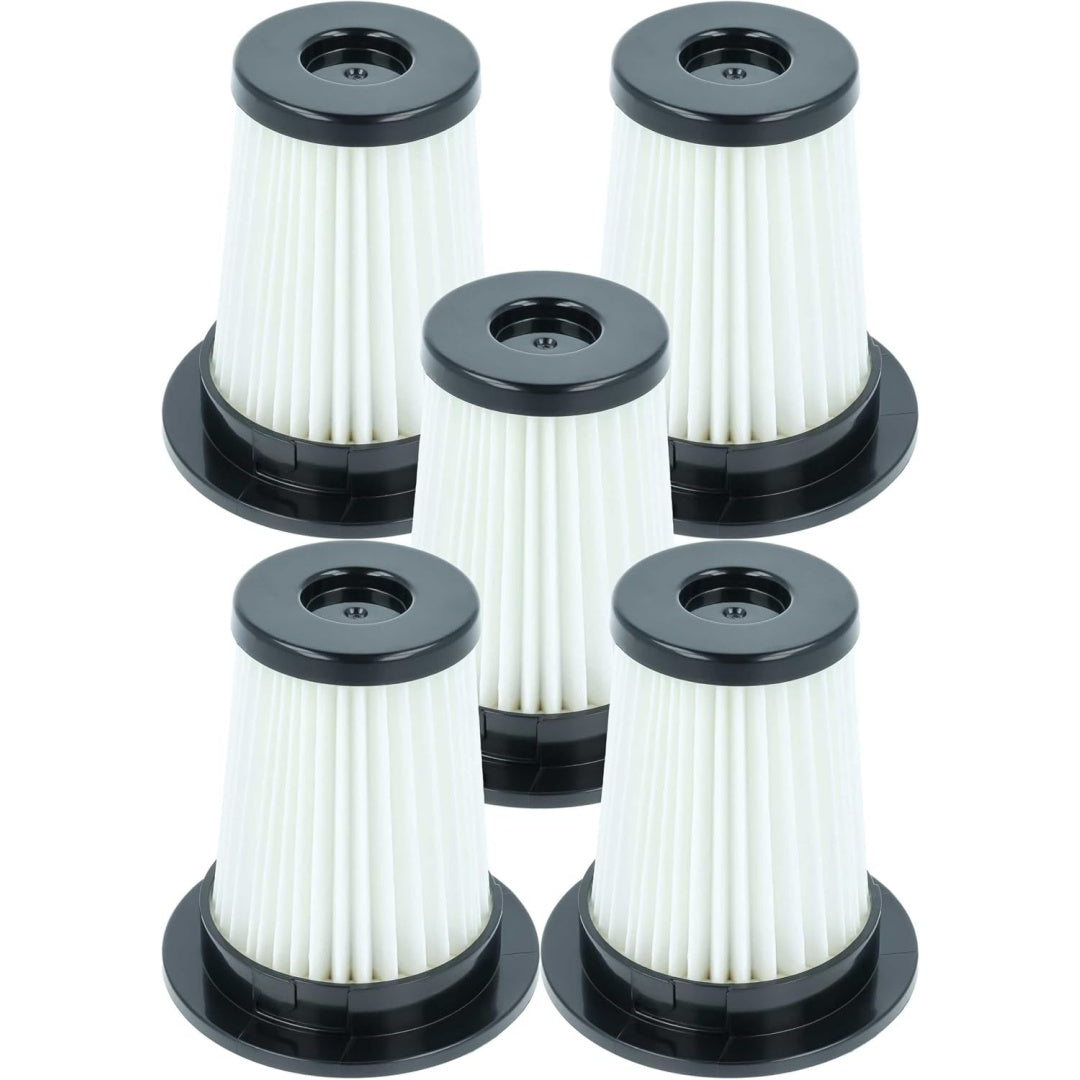 Lot de 5 filtres de remplacement associant le remplacement du filtre et retention de la poussiere