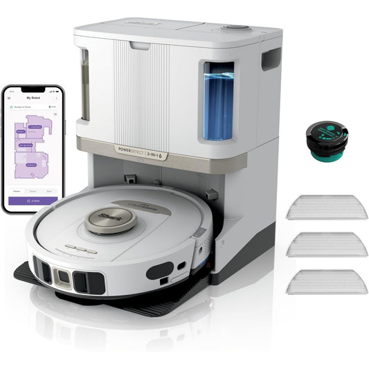 Aspirateur robotise avec collecteur associant un reglage par application et des elements lavables