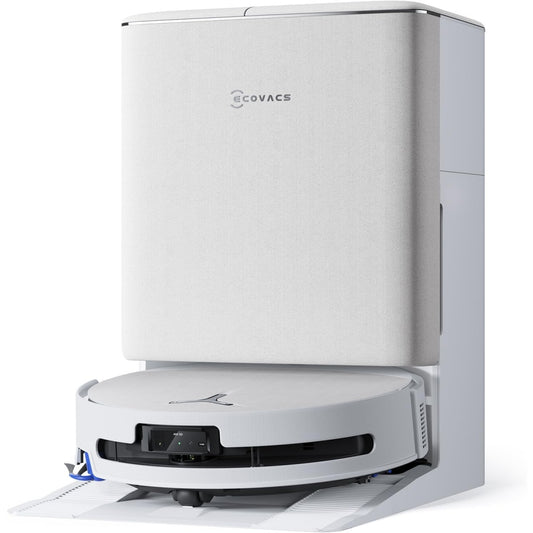 Robot de nettoyage avec base multifonction avec une aspiration annoncee de 30000 Pa